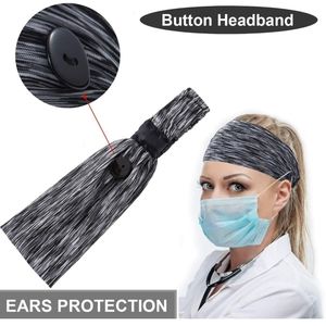 (NWOT) Black Ear Saver Headband for Masks